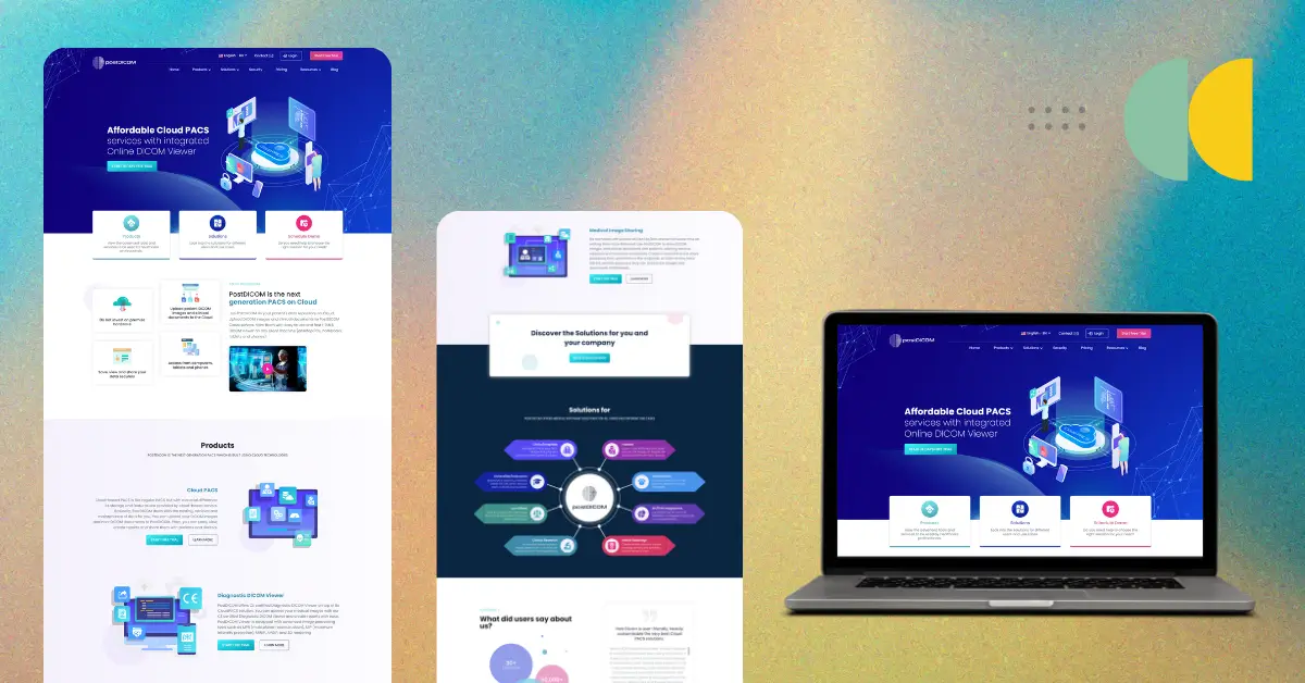 SEO Portfolio - PostDICOM, A SaaS Company Grow Organically in Google