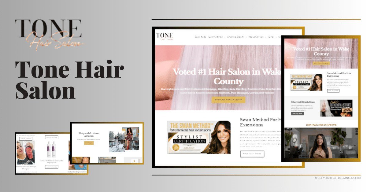 SEO Case Studies for Tone Hair Salon - Expert SEO Services for Salons