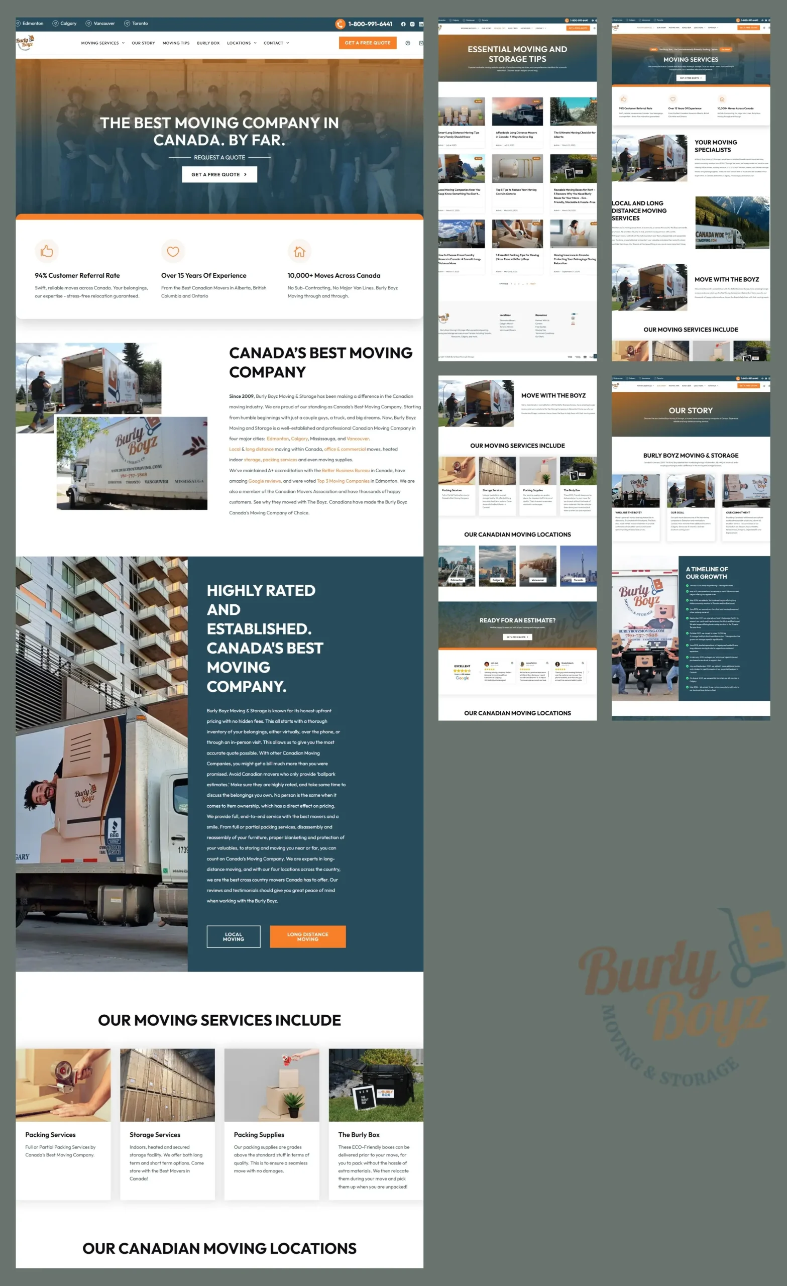 Burly Boyz Moving By Freelancers Hub Digital Marketing Agency