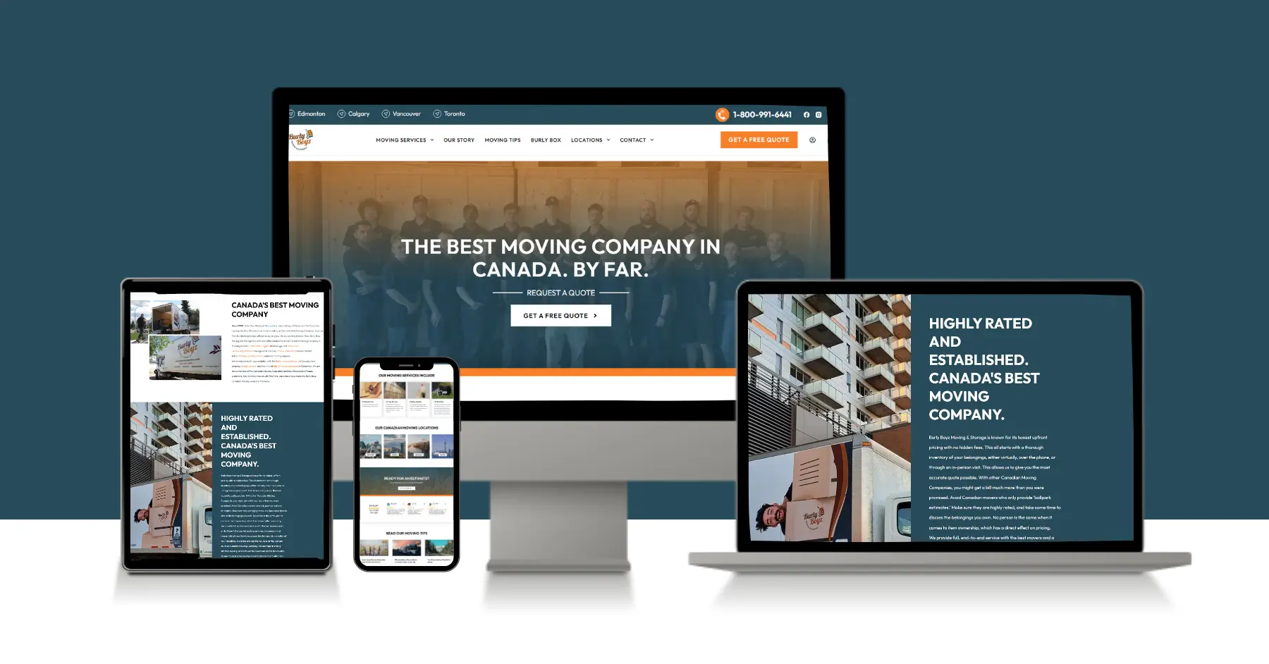 BurlyBoyz Moving By - Freelancers Hub Digital Marketing Agency